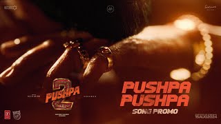 PUSHPA PUSHPA Song Promo🔥  Pushpa 2 The Rule  Allu Arjun  Sukumar  Rashmika  Fahadh Faasil DSP [upl. by Eem905]