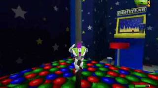 Toy Story 2 Walkthrough Level 8 Als Space Land [upl. by Mateo]