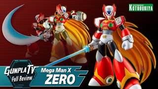 Kotobukiyas Mega Man X Zero Model Kit  Gunpla TV [upl. by Asilef]