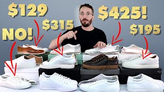 13 Sneaker Showdown  THE BEST WHITE SNEAKER and one to NEVER BUY [upl. by Eanal]