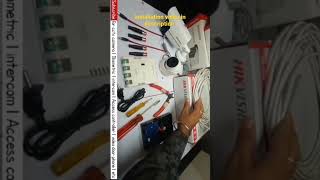 Hikvision CCTV camera installation  Hikvision DVR setup first time [upl. by Thorlay]