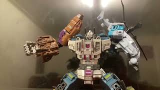 Combaticons combine into bruticus stop motion [upl. by Heiney]