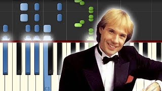 Balada Para Adelina Richard Clayderman  Piano Tutorial [upl. by Atiniuq]