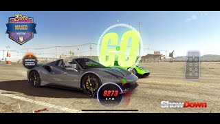 【CSR2】488 Pista Spider elite maxed 7460 WR launch manual shift amp tune [upl. by Atenik]