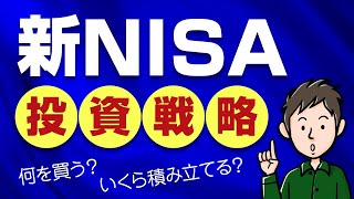 新NISAの投資戦略！何を買う？いくら積み立てる？成長投資枠はどうする？ [upl. by Aimas98]