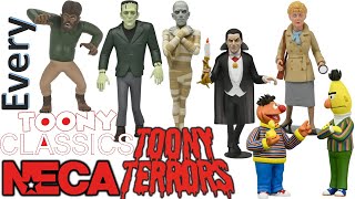 Every NECA Toony Classics Toony Terrors Comparions List [upl. by Leslee]