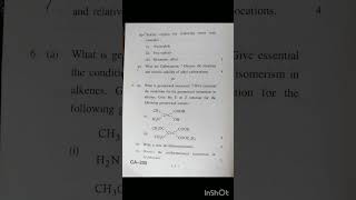 previous year question papers ChemistryBSC 1st yearCHEM 101th HPU chemistry exam viral [upl. by Halonna]