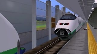 Railsim 東北新幹線 つばさ・やまびこ 郡山～仙台 福島分割有 PV有 [upl. by Iruyas305]