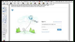 Example of using Dropbox with LiveCode to sync data [upl. by Stephen556]