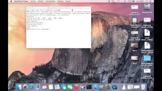 Crear un USB Booteable de OSX Yosemite [upl. by Neelrahs]