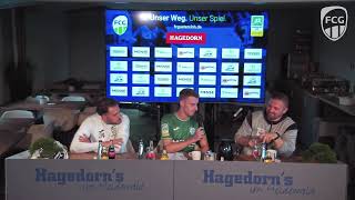 Pressekonferenz nach dem RegionalligaSpiel FC Gütersloh  Türkspor Dortmund [upl. by Arun5]