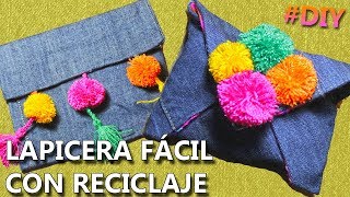 DIY INCREÍBLE LAPICERA MUY FÁCIL DE HACER SIN COSER [upl. by Rhianon]