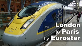 London to Paris by Eurostar train [upl. by Annavoig]