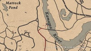 Red Dead Online Collectables Locations Arrowheads Splintered Arrowhead 1 Kamassa Riverbank [upl. by Gnaoh523]