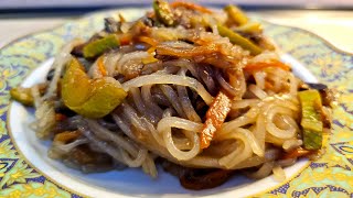 Spaghete de orez de post cu legume ceva extraordinar de gustos [upl. by Juliana]