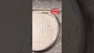 Brightening face powder glowingskincare facapowder [upl. by Aborn]