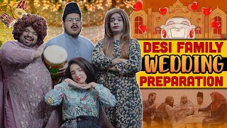 Desi Family amp Wedding Preparation  Unique MicroFilms  Comedy Skit  UMF [upl. by Brenn]