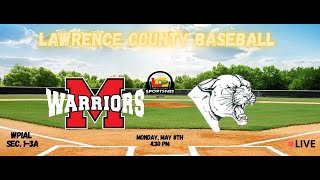 Mohawk Warriors vs Riverside Panthers  WPIAL Baseball  May 8 2023 [upl. by Dnana]