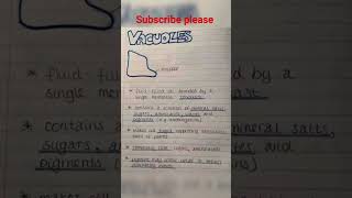 Vacuoles biology and physiology  medical 20 [upl. by Hsirehc]