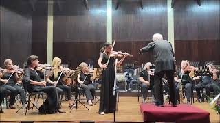 Giuseppe Tartini Devils Trill Sonata  Lara Saliba and Vidin Sinfonietta  Live Concert [upl. by Sonitnatsnok]