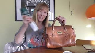 Mulberry Small Bayswater Satchel Review amp Leather Care Guide [upl. by Aihsinat]