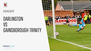 Match Highlights Darlington 12 Gainsborough Trinity  FA Cup [upl. by Gerc]