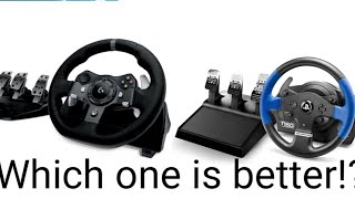 Thrustmaster T150 For the First Time Logitech Do better Job Steering wheel G920g29 vs t150 comp [upl. by Julee252]