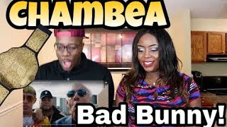 Chambea  Bad Bunny  Couple Reacts [upl. by Monica]