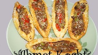 Rezept Party Pide  AhmetKocht  türkisch kochen  10000 Abonnenten Special [upl. by Ysnap]