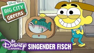 BIG CITY GREENS  Clip Singender Fisch  Disney Channel [upl. by Rattray]