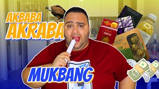 PAHALI ABUR CUBUR YİYEREK UCUZ AKRABALARA SALLADIM MUKBANG [upl. by Eeimaj340]