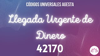 💲 CÓDIGO SAGRADO AGESTA  PARA LA LLEGADA URGENTE DE DINERO 💲 [upl. by Llerrat]