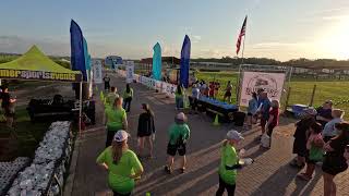 2024 AdventHealth Blueberry 5K Timelapse Video of the Start amp Finish [upl. by Edualc]