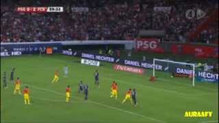 PSG vs Barcelona 22 Highlights HD 20120804 [upl. by Adirem]