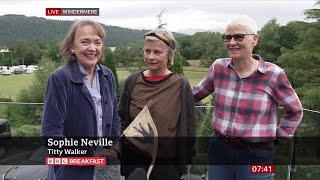 Sophie Neville Suzanna Hamilton Sophie Neville Swallows amp Amazons On BBC Breakfast 30062024 [upl. by Fraase]