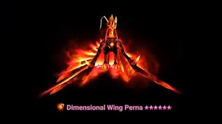 Summoners War DIMENSIONAL WING PERNA  fire phoenix Transmogrify Upgrading p01 [upl. by Iahk]