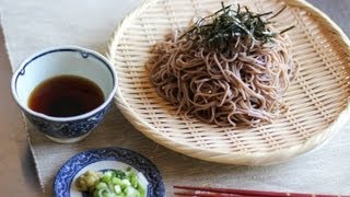 Zaru Soba Recipe  Japanese Cooking 101 [upl. by Naugal839]