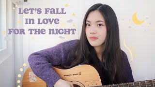 FINNEAS  Lets fall in love for the night🌙  cover [upl. by Retsub625]