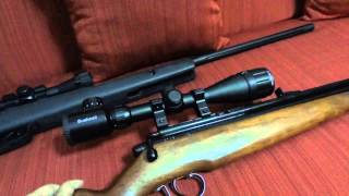 Eskopeta Executive Black Rifle CO2 powered Air gun [upl. by Anaud]