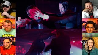 Red Circle Club  Fight Scene  John Wick  1  Reaction Mashup  johnwick [upl. by Ailicec]