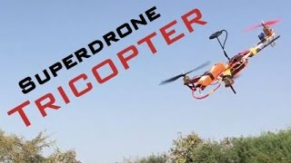 How to Make a TRICOPTER DRONE at Home  Make A DIY Drone [upl. by Ayeki214]