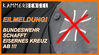 EILMELDUNG Bundeswehr schafft Eisernes Kreuz ab [upl. by Christabel]