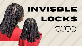 TUTO INVISIBLE LOCKS EN FRANÇAIS  Kikos Hairstyles [upl. by Kacerek]