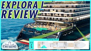 NEWEST in LUXURY Cruise Travel  Explora I Review and DeckByDeck Explora Journeys Cruise Ship Tour [upl. by Snowber]