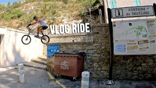 VLOG RIDE TRIAL  FONTAINE DE VAUCLUSE [upl. by Kailey]