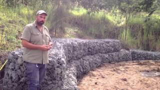 برماكلتشر مع صلاح حماد الجابيون و استعمالاتهPermaculture with Salah Hammad  Uses of Gabions [upl. by Noffihc612]