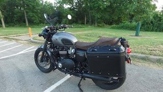 How To Set Up Your Triumph Bonneville T120 For Touring  Top 5 Bonneville Upgrades For The Road [upl. by Ashlie808]