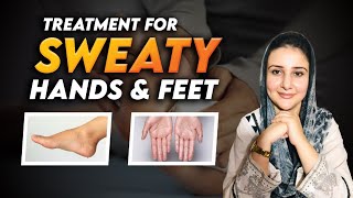 How to Cure Sweaty Hands and Feet Permanently Hyperhidrosis Cure  Dr Sara Salman [upl. by Eila]