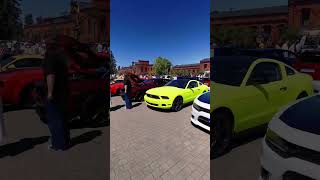 Śniadanie amp Gablota Cars Delorian Holden Ute Dodge Challenger Ford Mustang Toyota Supra [upl. by Welcome665]