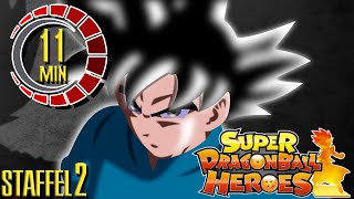 11 MINUTEN für SUPER DRAGONBALL HEROES  Staffel 2 [upl. by Zoldi]